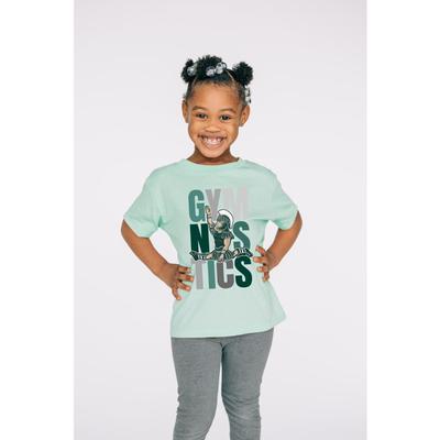 Michigan State YOUTH Gymnastics Sparty Multi Tee