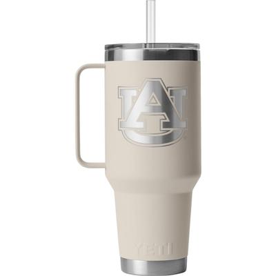 Auburn Yeti 42 Oz Rambler Mug With Straw Lid