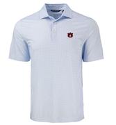  Auburn Cutter & Buck Pike Diamond Dot Print Polo