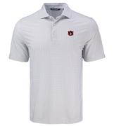  Auburn Cutter & Buck Pike Diamond Dot Print Polo