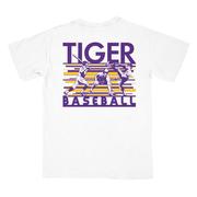  Lsu Baseball Montage Comfort Colors Tee