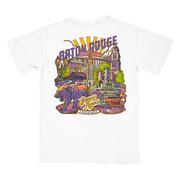  Lsu Hometown Comfort Colors Tee