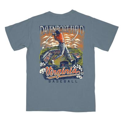 Virginia Baseball Field Day Comfort Colors Tee