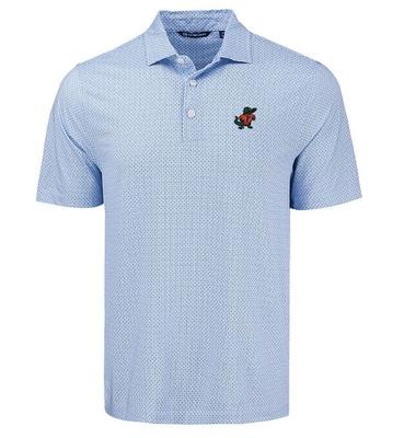 Florida Cutter & Buck Albert Pike Diamond Dot Print Polo