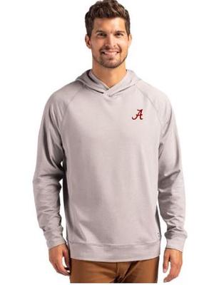 Alabama Cutter & Buck Adapt Heathered Hoodie