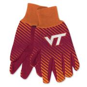  Virginia Tech Wincraft Adult Two Tone Sport Grip Gloves