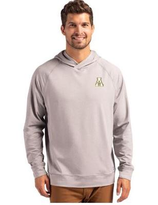 App State Cutter & Buck Adapt Heathered Hoodie