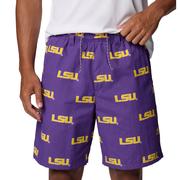  Lsu Columbia Backcast Iii Short