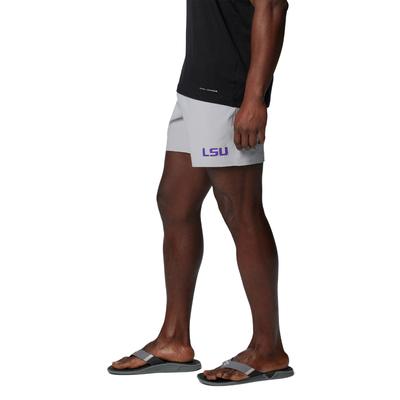 LSU Columbia Terminal Roamer Stretch Short