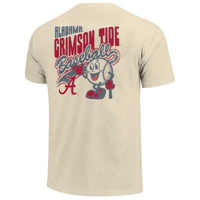 Alabama Image One Retro Vibes Baseball Comfort Colors Tee