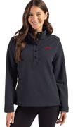  Arkansas Cutter & Buck Women's Hunts Point Textured Fleece Snap Pullover