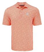  Clemson Cutter & Buck Pike Flora Print Polo