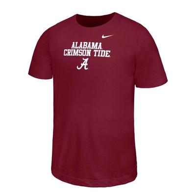 Alabama Nike YOUTH Dri-Fit Legend Team Stack Tee