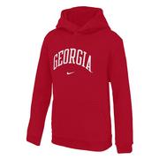  Georgia Nike Youth Arch Club Fleece Hoodie