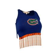  Florida Emerson Krypto Racerback With Rhinestone Fringe Tank Top