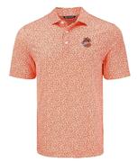  Clemson Cutter & Buck Vault C Pike Flora Print Polo