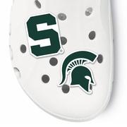  Michigan State 2- Pack Shoe Charms