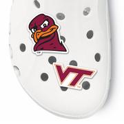  Virginia Tech 2- Pack Shoe Charms