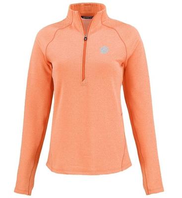 Clemson Cutter & Buck Peshastin Fleece Half Zip Pullover