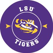  Lsu 2 Pack Circle Car Coaster