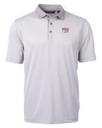  Florida State Cutter & Buck Spear Virtue Eco Micro Stripe Polo