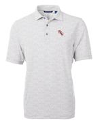  Florida State Cutter & Buck Eco Botanical Print Polo