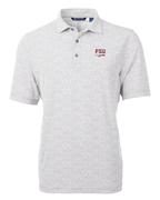  Florida State Cutter & Buck Spear Eco Botanical Print Polo