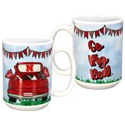  Nebraska 15oz Go Big Red Mug