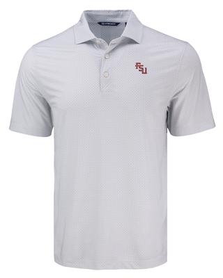 Florida State Cutter & Buck Pike Diamond Dot Print Polo