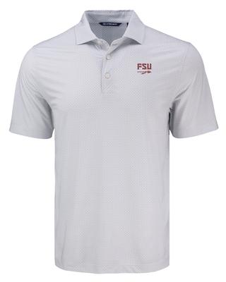 Florida State Cutter & Buck Spear Pike Diamond Dot Print Polo