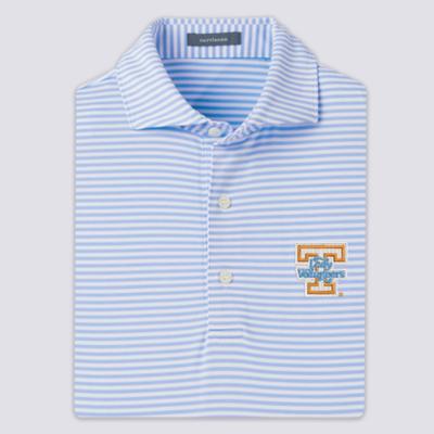 Tennessee Turtleson Lady Vols Dylan Stripe Performance Polo