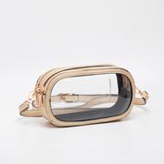  Mj Gold Crossbody Clear Bag