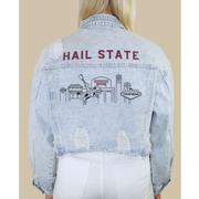  Mississippi State Campus Classic Denim Jacket