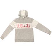  Indiana Wordmark Colorblock Hoodie