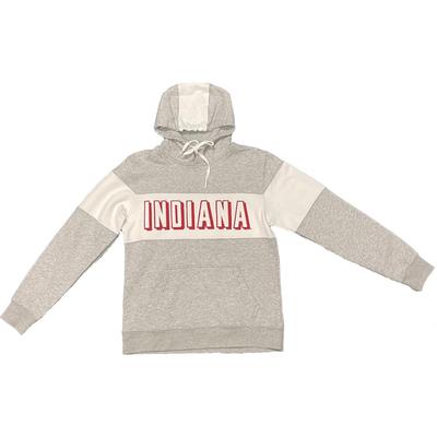 Indiana Wordmark Colorblock Hoodie