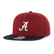  Alabama 47 Brand Script A Burnside Captain Adjustable Hat