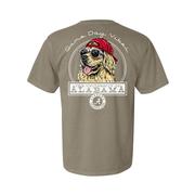  Alabama Dog With Sunglasses Comfort Colors Tee