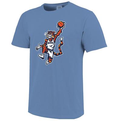 Auburn Image One Aubie Basketball Logo Comfort Colors Tee