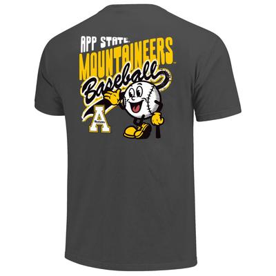 App State Image One Retro Vibes Baseball Comfort Colors Tee