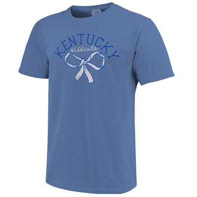 Kentucky Image One School Bow Comfort Colors Tee