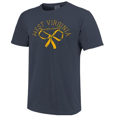 West Virginia Image One School Bow Comfort Colors Tee