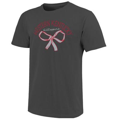 Western Kentucky Image One School Bow Comfort Colors Tee