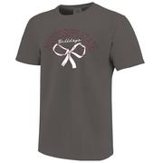  Mississippi State Image One School Bow Comfort Colors Tee