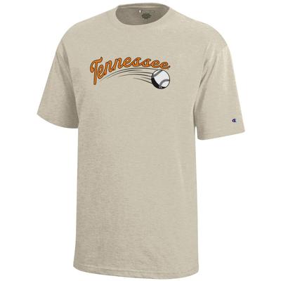 Tennessee Champion YOUTH Script Baseball Tee