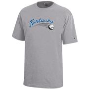  Kentucky Champion Youth Script Baseball Tee