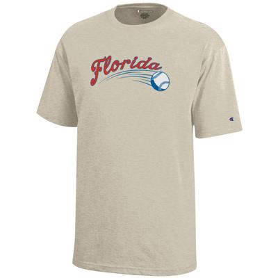 Florida Champion YOUTH Script Baseball Tee