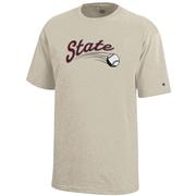  Mississippi State Champion Youth Script Baseball Tee