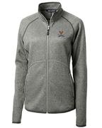  Virginia Cutter & Buck Women's Mainsail Sweater Knit Jacket