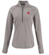  Nebraska Cutter & Buck Women's Peshastin Fleece Half Zip Pullover