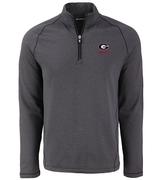  Georgia Cutter & Buck Peshastin Fleece 1/4 Zip Pullover